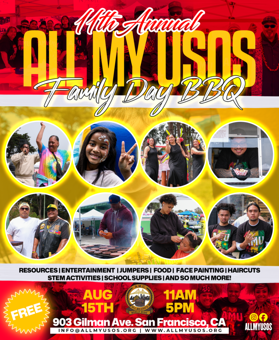 All My Usos Family Day BBQ flyer