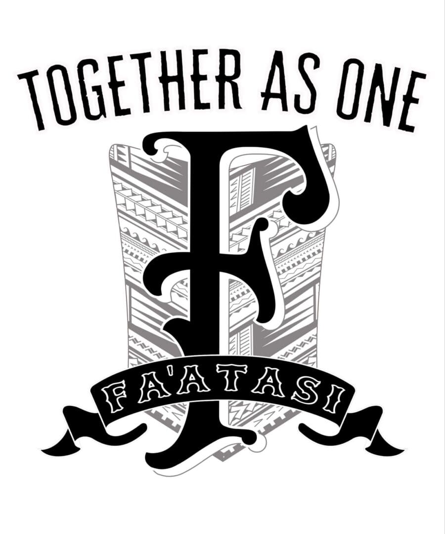 Stylized F logo with "Together As One" text